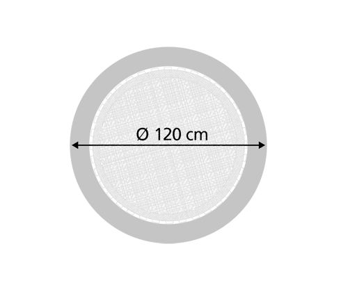 Trampolin Trimilin-superswing Durchmesser 120 cm