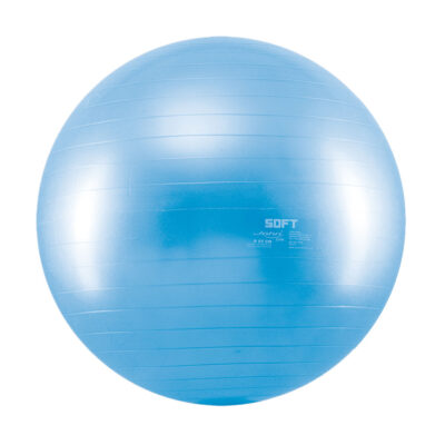 Gymnastikball blau, Produktbild freigestellt