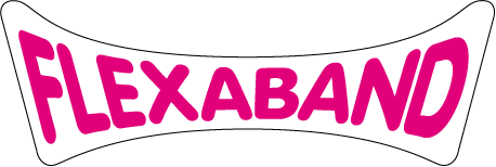 logo flexaband in pink